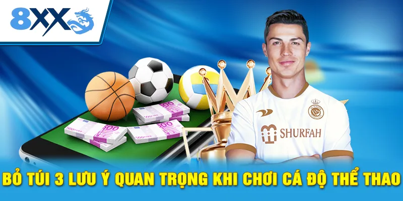 Bỏ túi 3 lưu ý quan trọng khi chơi cá độ thể thao
