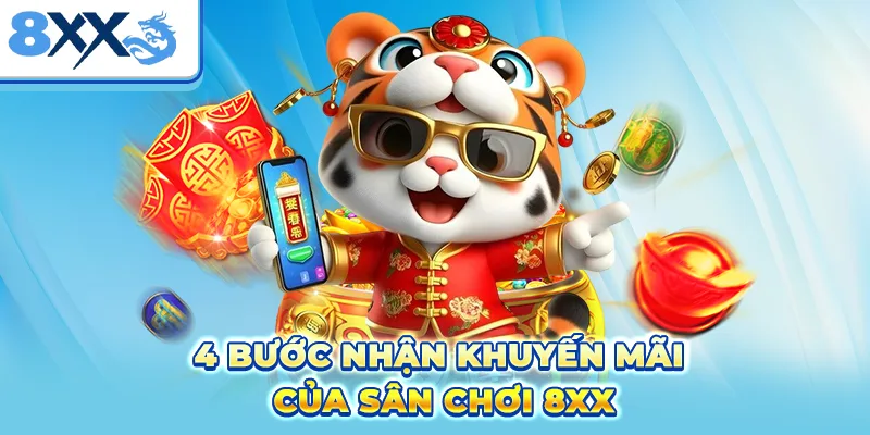 4 bước nhận khuyến mãi của sân chơi 8xx